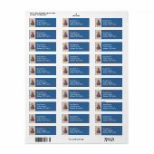 Holland Dutch Girl traditionnelle Étiquette de adr (Feuille entière)