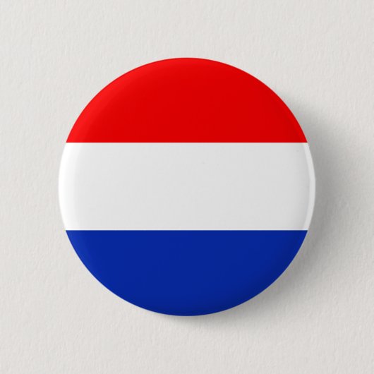 Holland Flag Ronde Button 5,7 Cm (Voorkant)