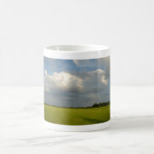 Holland Grass-land Panoramique Paysage Café Mug (Centre)