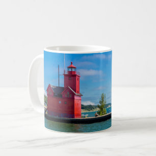Holland Harbor Lighthouse Koffiemok