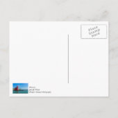 Holland Harbor Vuurtoren Ansichtkaart Briefkaart (Achterkant)