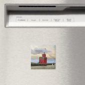 Holland Harbour South Pierhead Light magnet Magneet (Insitu (Vaatwasser))