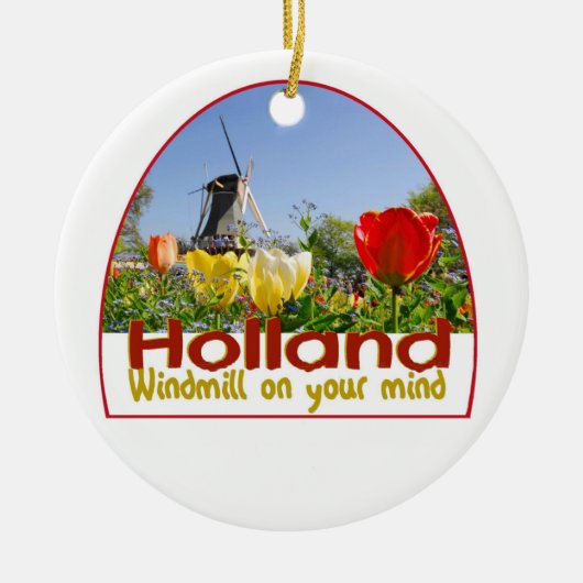 HOLLAND KERAMISCH ORNAMENT (Voorkant)