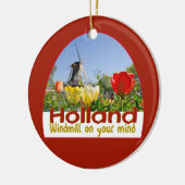 HOLLAND KERAMISCH ORNAMENT (Links)
