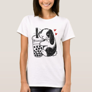 Holland Lop Konijn Houdt van Boby Thea Bunny En Bu T-shirt