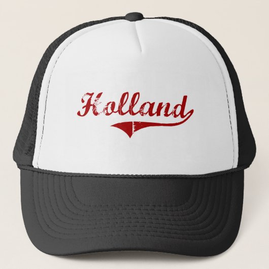 Holland Massachusetts Classic Design Trucker Pet (Voorkant)