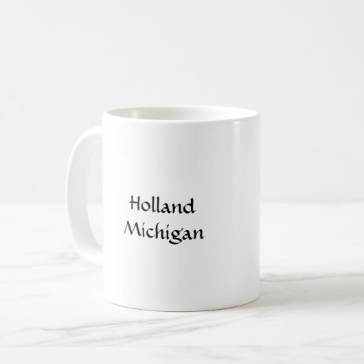 Holland Michigan tulip mok (Voorkant links)