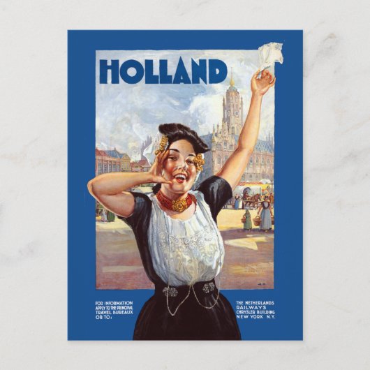  Holland Nederland Briefkaart (Voorkant)