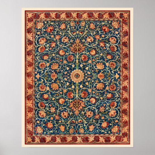 Holland Park door William Morris, tapijtkunst Poster (Voorkant)