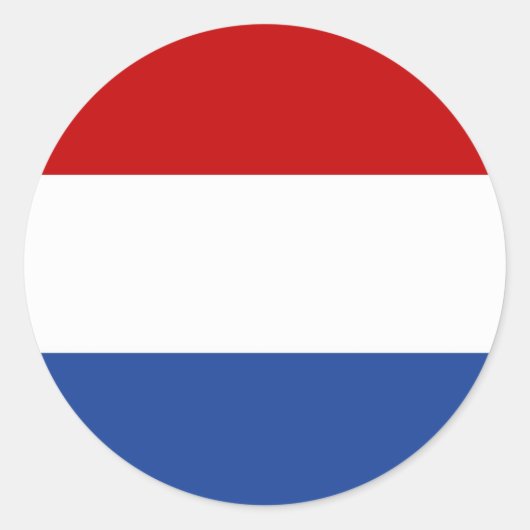 holland ronde sticker (Voorkant)