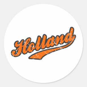 Holland Ronde Sticker
