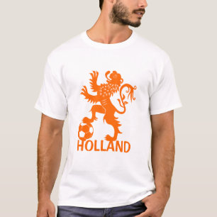 Holland Soccer T-Shirt - Oranje Nederlandse Lion