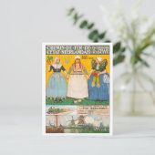 Holland trainlines voyage vintage Carte postale (Debout devant)