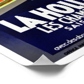 Holland tulips vintage travel Poster (Coin)