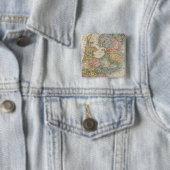 Holland Vierkante Button 5,1 Cm (In situ)