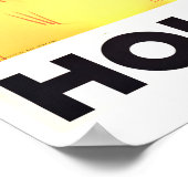 Holland vintage-Poster Poster (Hoek)