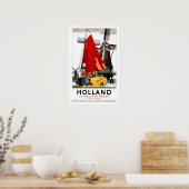 Holland | Vintage Travel Poster (Keuken)