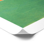 Holland Vintage Travel Poster gerestaureerd (Hoek)