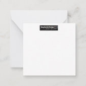 Holland Windmill Notitiekaartje (Achterkant)