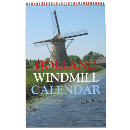 Holland Windmills Calendar Kalender