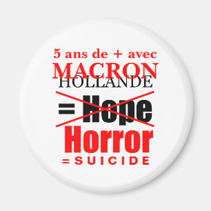 Hollande et Macron c'est du suïcide - Magnet Magneet