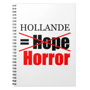 Hollande Not Hope = Horror - Notitieboek