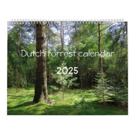 Hollands bos Kalender aan te passen