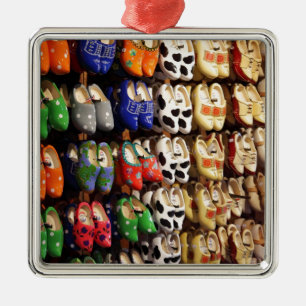 Hollands Nederlandse Clogs Metalen Ornament