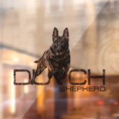 Hollandse Herder - Hollandse Herdershond Raamsticker (Vel 2)