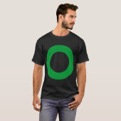Holle cirkel - Kleuren T-shirt (Voorkant volledig)