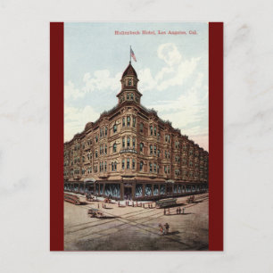 Hollenbeck Hotel, Los Angeles c1910  Briefkaart