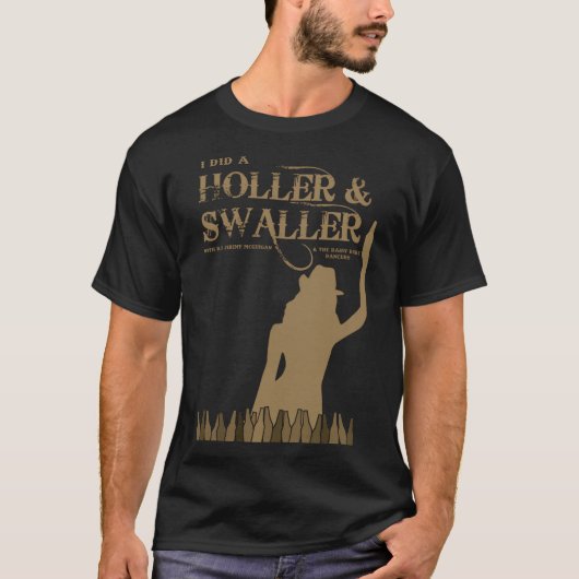Holler & Swaller mannen T-shirt (Voorkant)