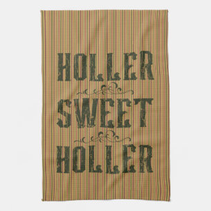 Holler Sweet Holler Landelijke Landstijl Theedoek