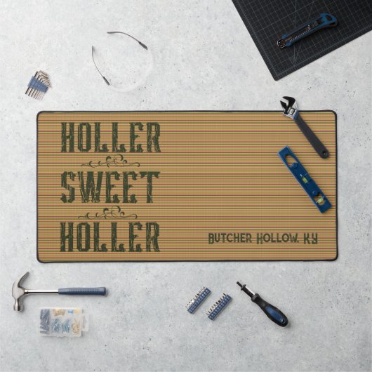 Holler Sweet Holler Rustique Cuisine artisanale pe (Poste de travail)