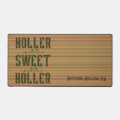 Holler Sweet Holler Rustique Cuisine artisanale pe (Recto)