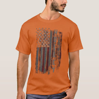 Holley Familie Amerikaanse Vlag voor Vrouwen Manne T-shirt