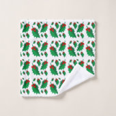 Hollies de Noël (Gant de toilette)