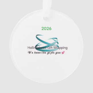 Hollingshead Cadeaupapier 2026 Kerst Ornament