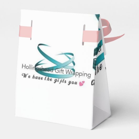 Hollingshead Gift Wrapping Flavis-tas Bedankdoosjes (Achterkant)