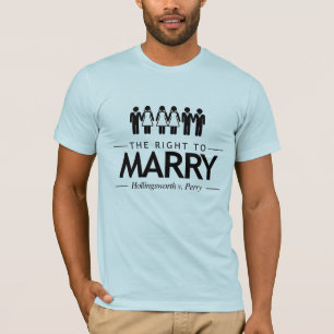 HOLLINGSWORTH V. PERRY HET RECHT OM TE TROUWEN -.p T-shirt