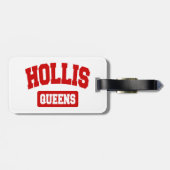 Hollis, Queens, NYC Bagagelabel (Achterkant horizontaal)