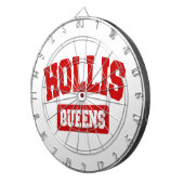 Hollis, Queens, NYC Dartbord (Voorkant Rechts)