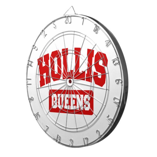 Hollis, Queens, NYC Dartbord (Voorkant Rechts)