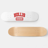 Hollis, Queens, NYC Skateboard (Horizontaal)