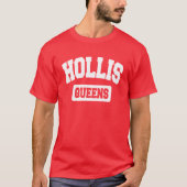 Hollis, Queens, NYC T-shirt (Voorkant)