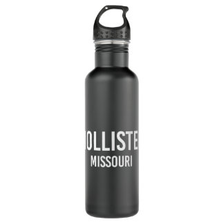 HOLLISTER MISSOURI MO USA Patriotic  Sports Waterfles