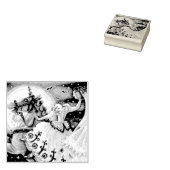 HOLLOW HALLOWEEN RUBBERSTEMP 	RUBBERSTEMPEL (Gestempeld)