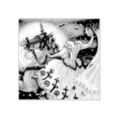 HOLLOW HALLOWEEN RUBBERSTEMP 	RUBBERSTEMPEL (Afrduk)