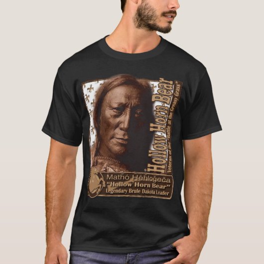 Hollow Horn Beer Brule Dakota T-shirt (Voorkant)