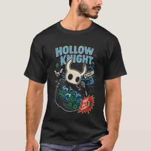Hollow Knight Ghost 15 Basic Donkere T-Shirt